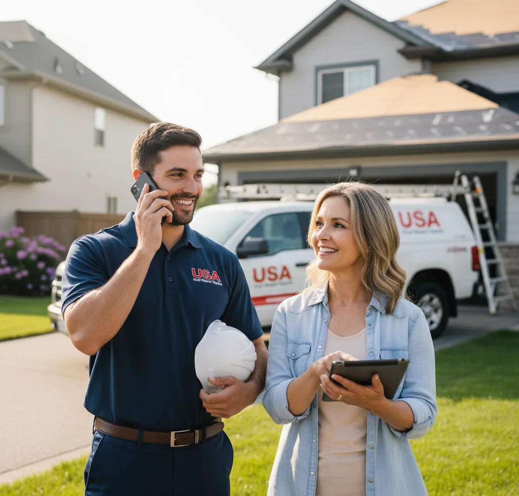 USA Roof Repair Experts customer support in Yorba Linda